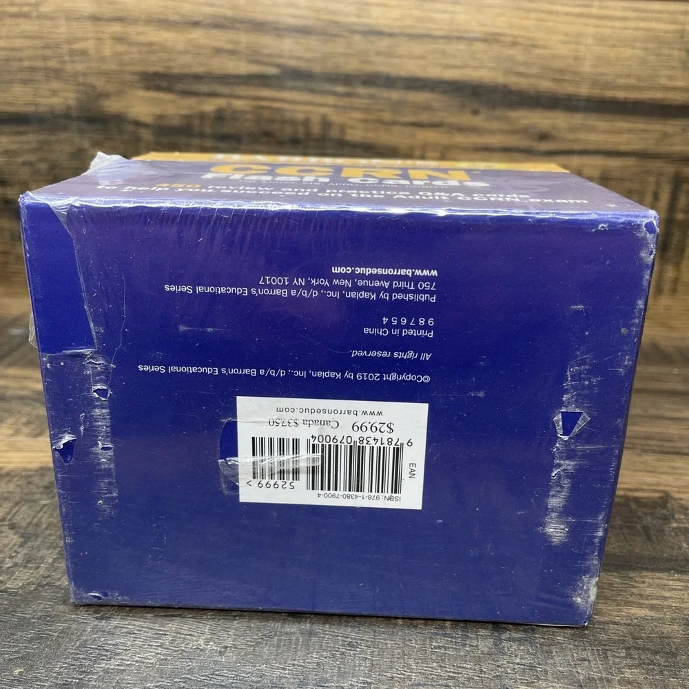 NEW Sealed Barron's CCRN 450 Flash Cards‎ Exam 2019
